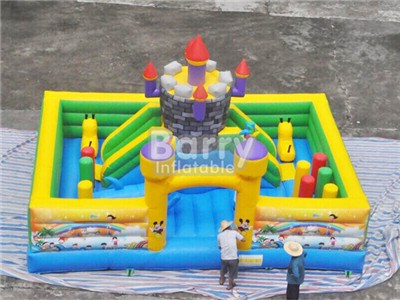 7X5X5m Toddler Playground Inflatables , Inflatable Amusement Park Items China BY-IP-081